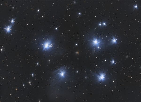 Pleiades (m 45) - Astrophotography