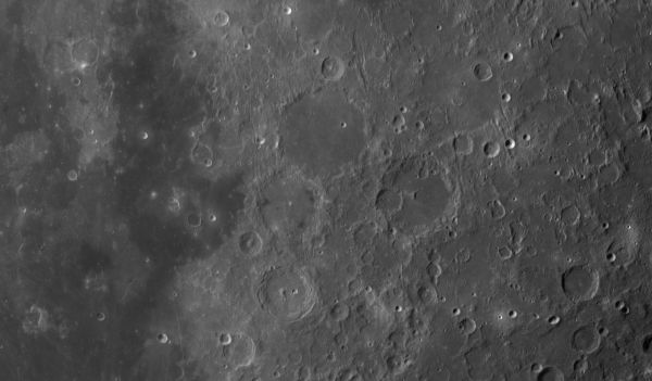 Moon, Craters: Ptolemaeus, Alphonsus, Arzachel, Al-Battani, Al-Bitruji, Herschel. - Astrophotography