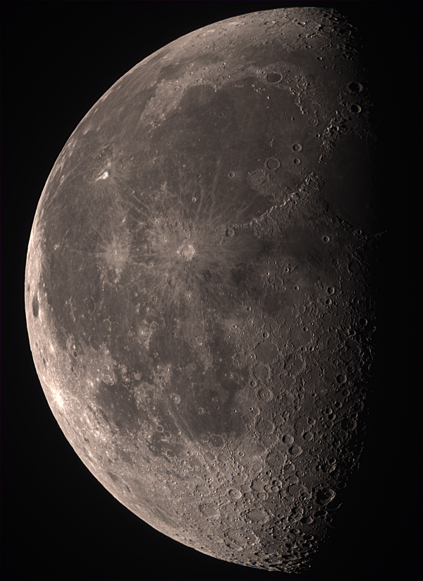Moon from July 9, 2023 - Astrophotography