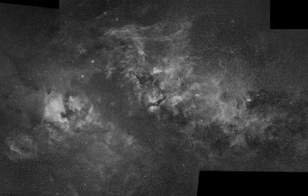 Cygnus hydrogen clouds - Astrophotography