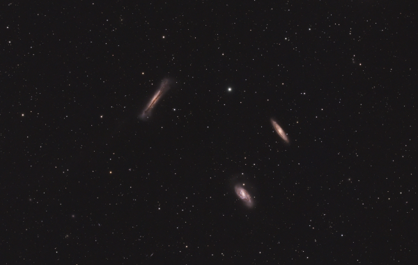 The Leo Triplet | M65, M66, & NGC 3628 - Astrophotography