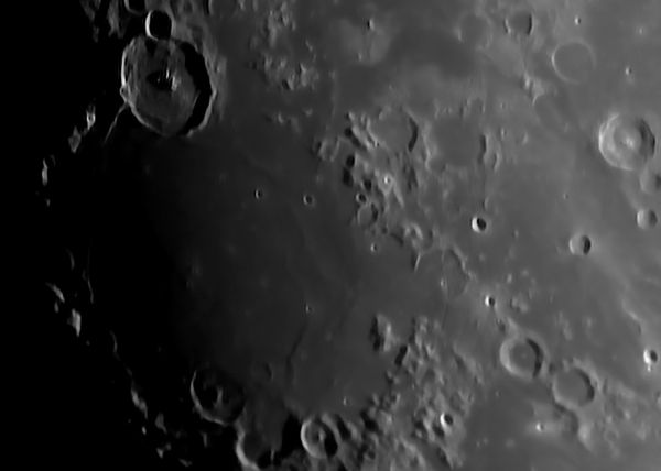 The Moon. Mare Humorum. - Astrophotography