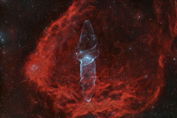 Squid and Bat Nebulae - Astrophotography