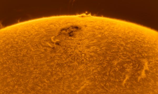 Active Region 3276, 12 April 2023 - Astrophotography