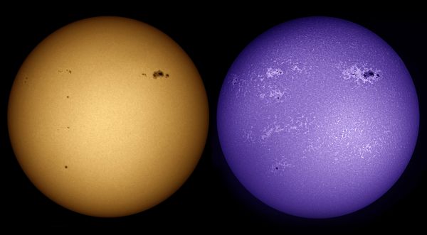 Photosphere and chromosphere in CaK 27-02-2024 - Astrophotography