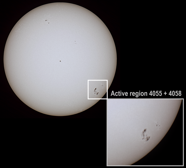 Solar activity 12.04.2025 (open house at PRAO FIAN) - Astrophotography