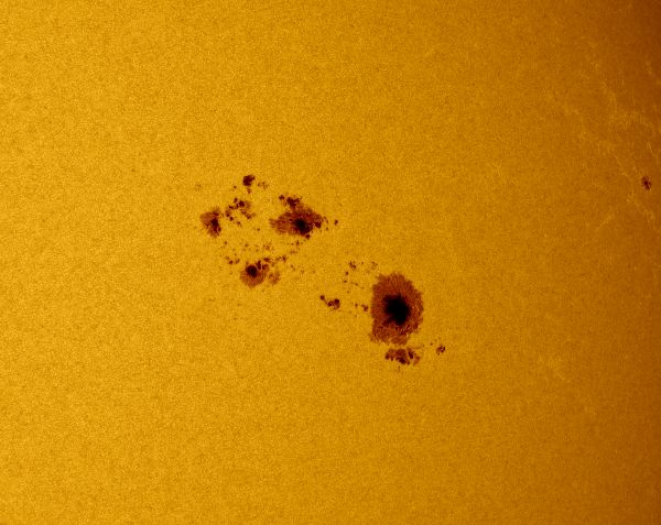Sunspot group #3738 - Astrophotography