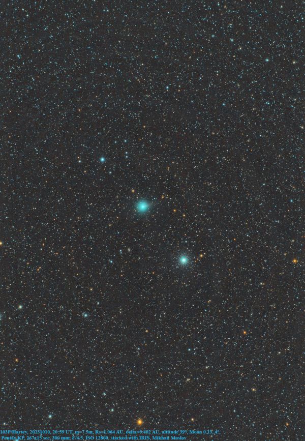 103P/Hartley 2 - Astrophotography