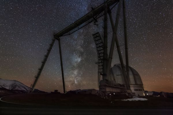 BTA and the Milky Way - Astrophotography