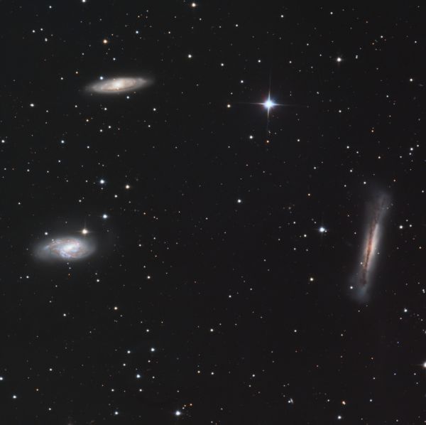 The Leo Triplet - Astrophotography