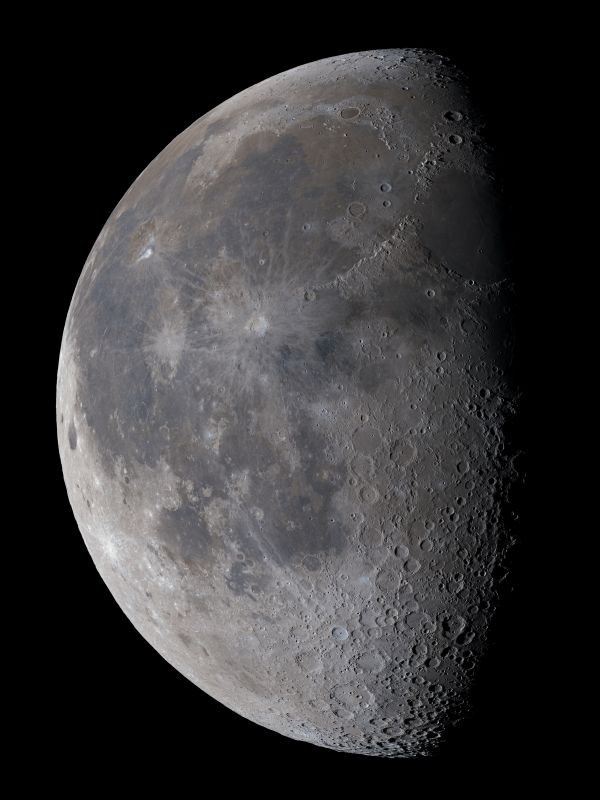 Moon 25.08.2024 (color channel overlay) - Astrophotography