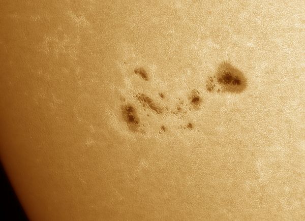 Sun. Sunspot group 3738 - Astrophotography
