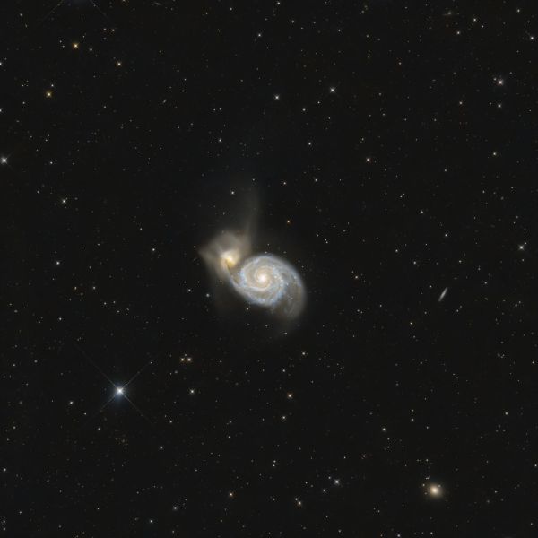 M51, NGC5195 - Astrophotography