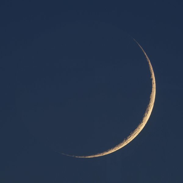 Young Moon 28.05 - Astrophotography