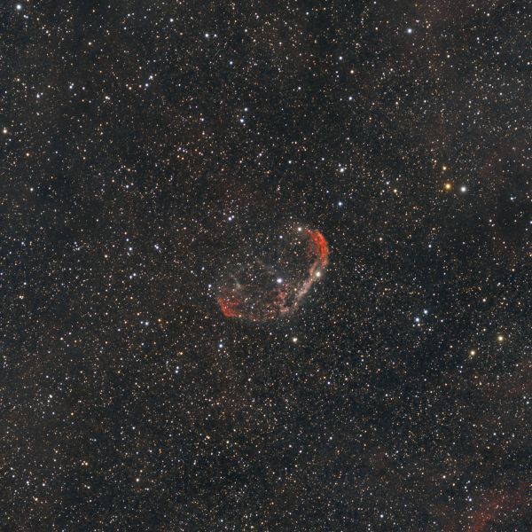 Crescent Nebula NGC6888 in Cygnus - Astrophotography