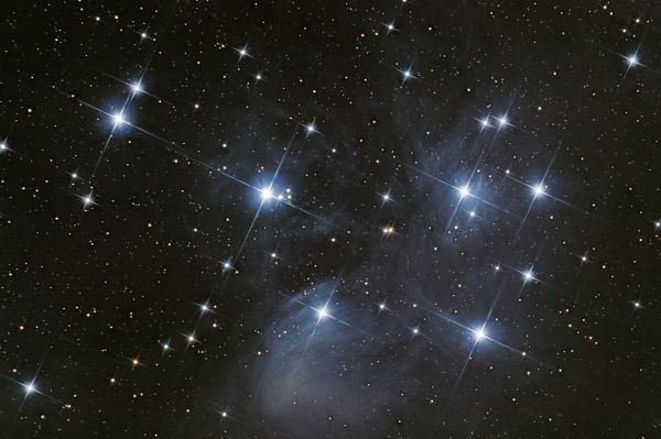 Open cluster M45 (Pleiades) - Astrophotography