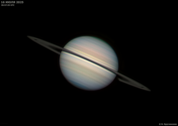 Saturn. July 16, 2025 - Astrophotography