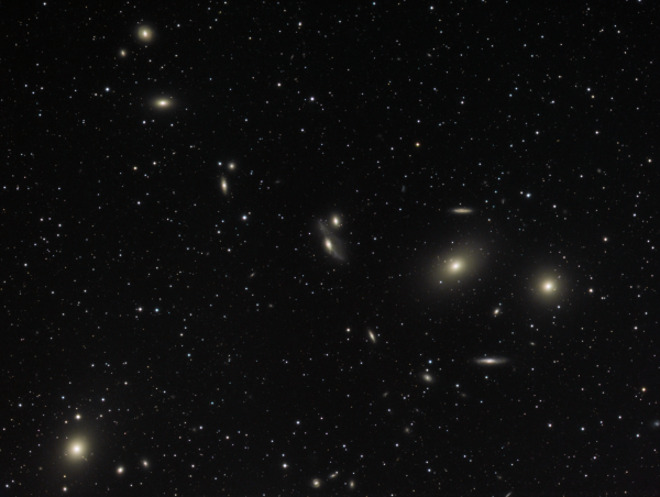 Markarian's Chain Virgo LRGB - Astrophotography