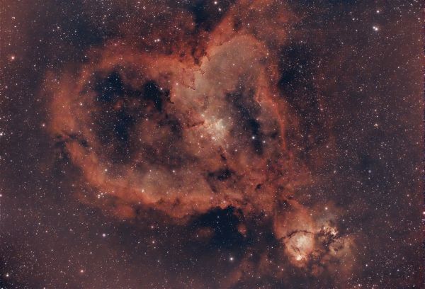 IC1805 Nebulosa Cuore (Heart Nebula) - Astrophotography
