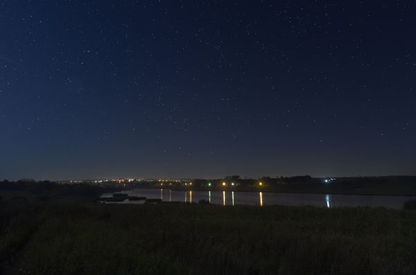 Stars over the city - Astrophotography