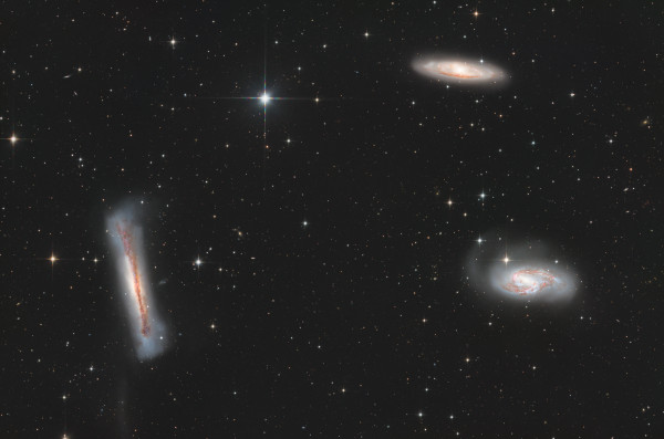 The Leo Triplet - Astrophotography
