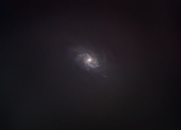 M33 galaxy, no stars, crop - Astrophotography