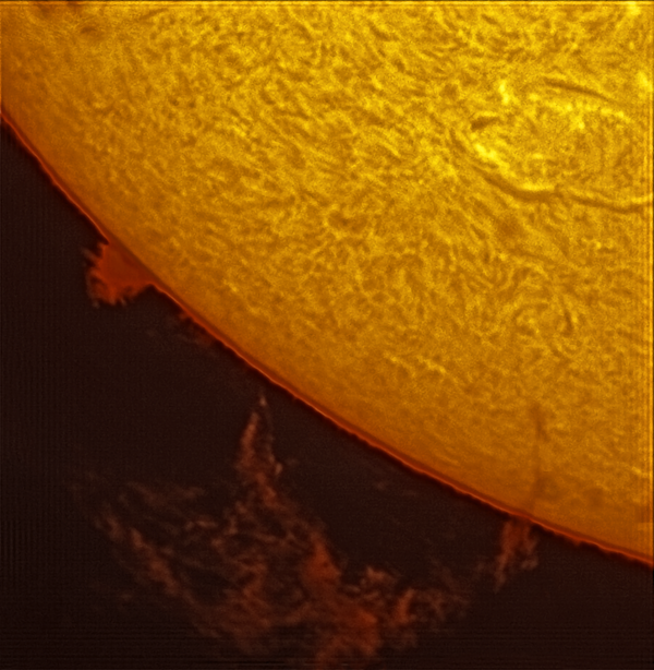 The Sun on August 4, 2022 - Astrophotography