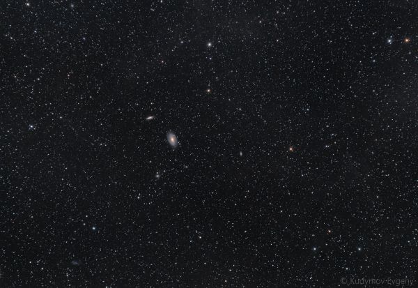 Bode's Galaxy and the Cigar Galaxy (M81 and M82) - Astrophotography