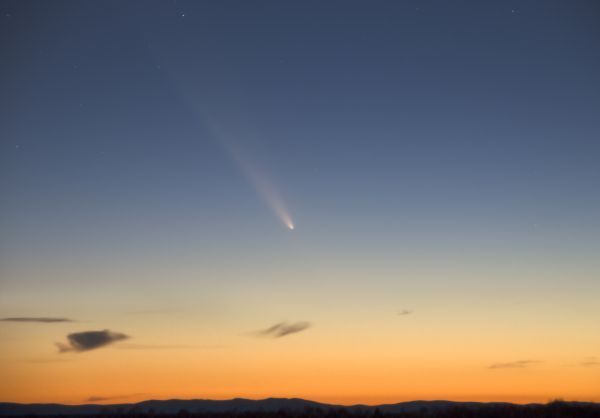 Comet C/2023 A3 (Tsuchinshan—ATLAS). Evening 13.10.2024 - Astrophotography
