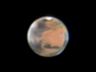 Rotation of Mars, 2014-04-11, 00:23-01:04 - Astrophotography