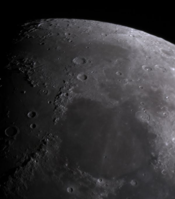 Moon. Fragment - Astrophotography