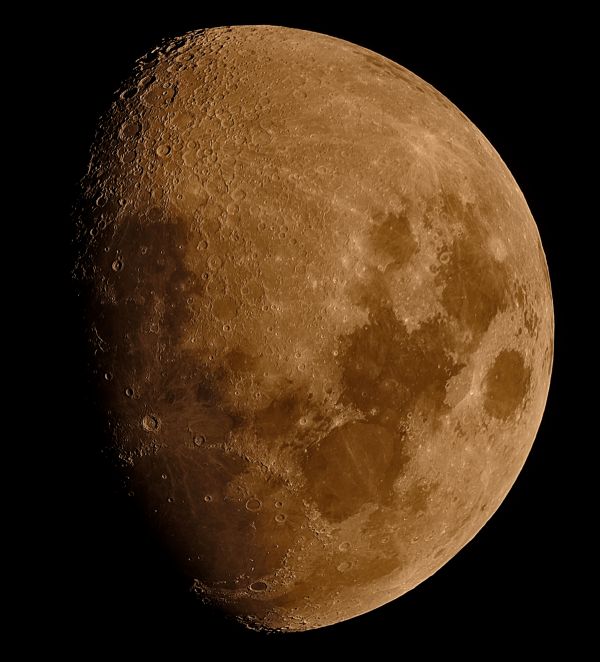 Moon in IR - Astrophotography