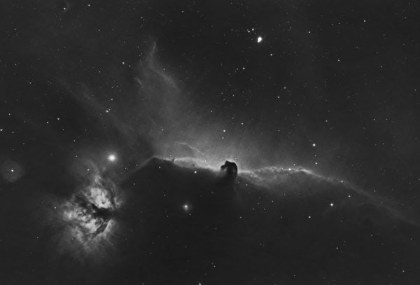 Horse and Flame - Astrophotography