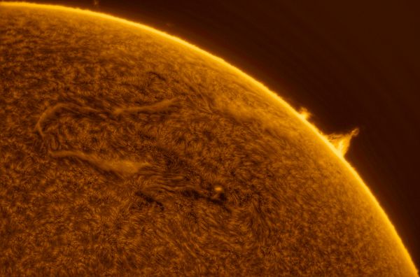 Solar Chromosphere, September 10, 2022 - Astrophotography