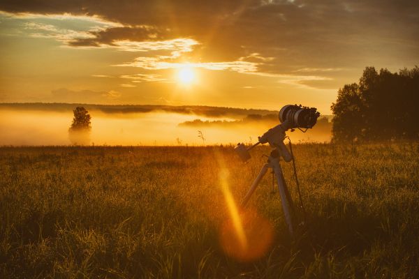At sunrise - Astrophotography