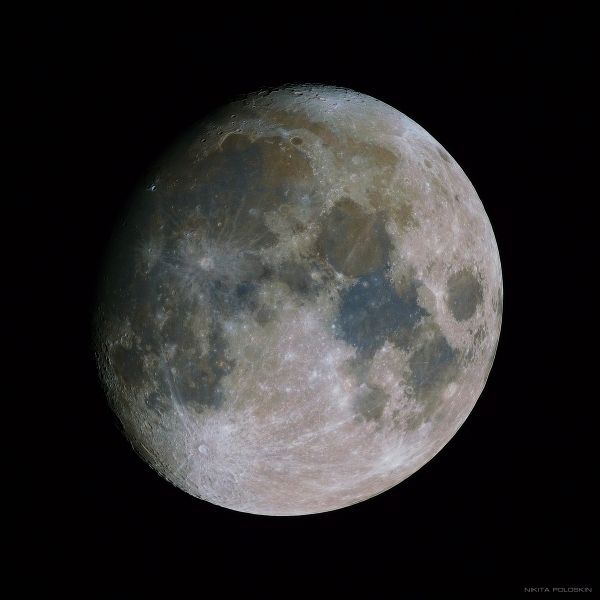 Moon on October 28 - Astrophotography