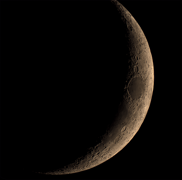 February Moon. Day four. - Astrophotography