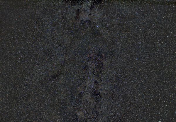 A region of the Milky Way in the area of the constellation Cygnus - Astrophotography