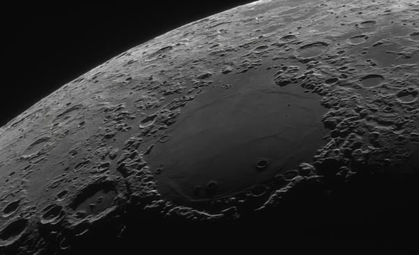 Moon, fragment - Astrophotography