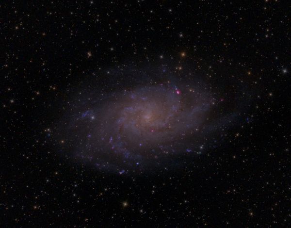 M 33, the Triangulum Galaxy - Astrophotography