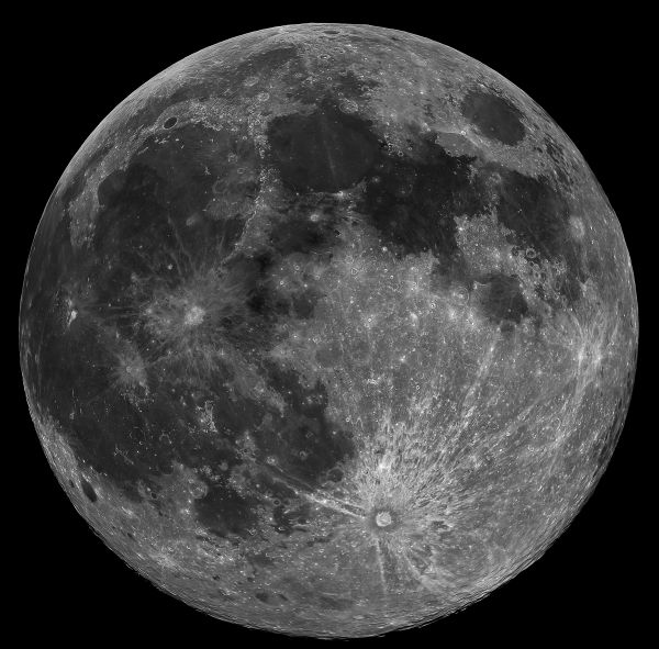 The Moon during a supermoon - Astrophotography