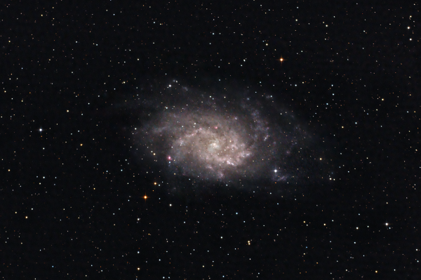 Galaxy in the constellation Triangulum or M33 - Astrophotography