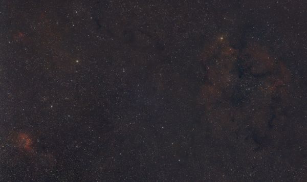 IC1396 and SH 2-132 The Lion Pulls the Elephant by Its Trunk - Astrophotography