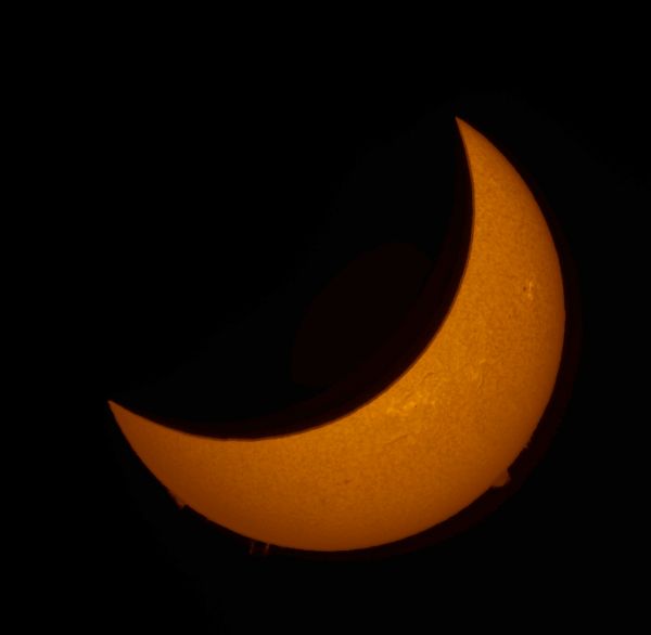 Solar Eclipse of October 25, 2022 - Astrophotography