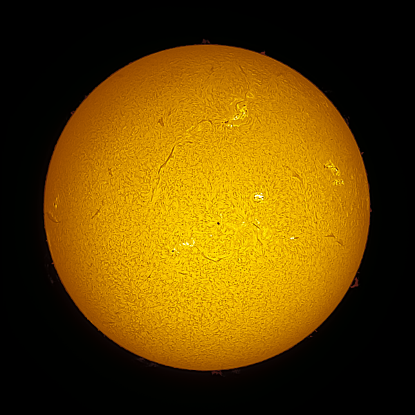 Sun from 10/01/2023 - Astrophotography