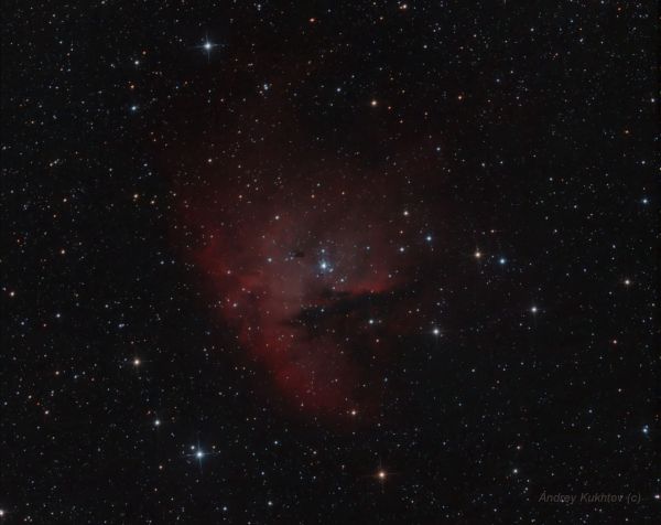 Pacman (NGC281) 03.11.2021 - Astrophotography