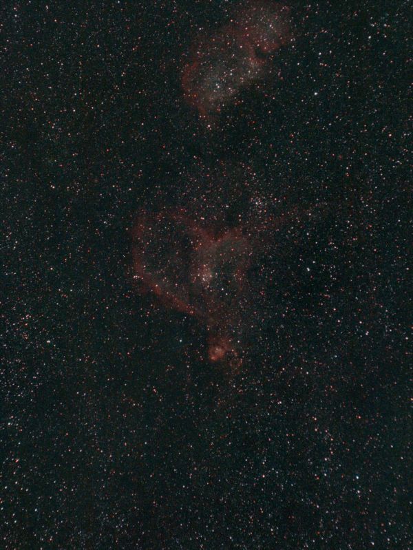 Heart Nebula, IC 1805 - Astrophotography