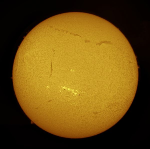 Sun (chromosphere) 08:49 UTC+05 24.06.2025 - Astrophotography