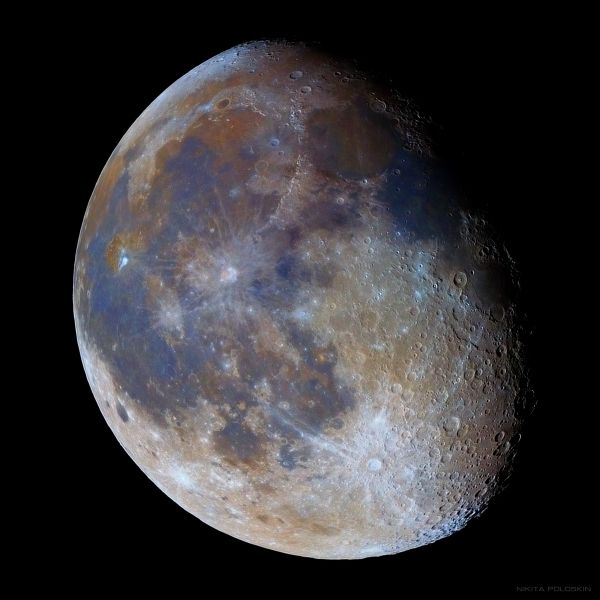 The Moon on March 3rd - Astrophotography