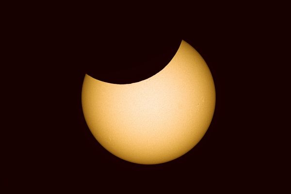 Partial solar eclipse 10.06.21 - Astrophotography